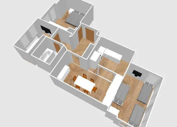 Martin Luther, 3 Schlafzimmer, Free Wifi, Naehe Zentrum, Klimatisiert, Hell, Offen, Sehr Schoen, *